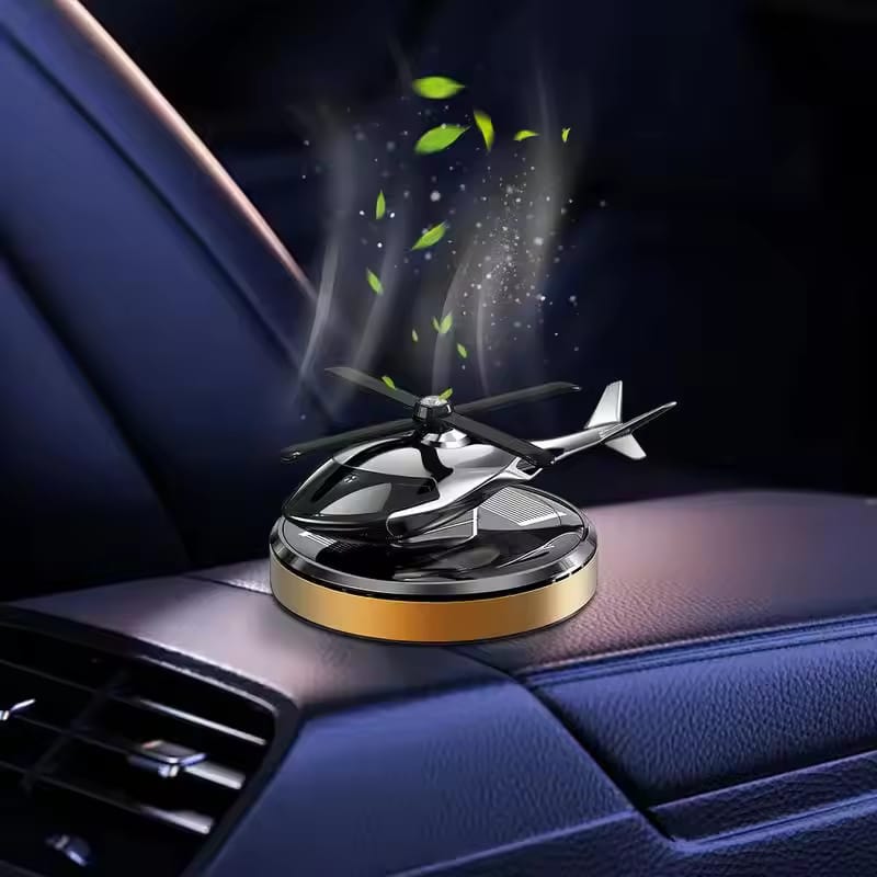 Solar Car Helicopter Air Freshener